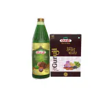 Jai Guruji Brahami Badam Dry Fruit Syrup and Thandai Powder (750ml+500gm)