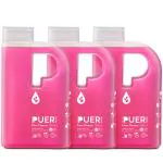 Brand Nourish PUER Floor Cleaner, Floral Fresh |Streak-free Shine | Kills 99.99% Germs | Biodegradable, plant-based cleaning agent |No Acid, No Harmful Chemicals | 500 ml | Pack of 3