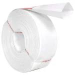 V.K. Sarvottam White Champion HDPE Laminated Woven Lay Flat Tube- 2.5 Inch, 30 Mtr