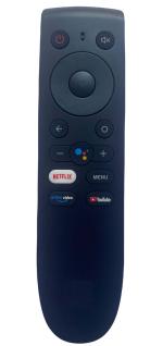 Upix Smart TV Remote with YouTube , Netflix & Prime Video (with Voice & Google Assistant Command), Compatible with OnePlus Smart TV LCD/LED Remote Control - EXACTLY SAME REMOTE WILL ONLY WORK