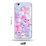 Tweakymod Printed Cute FAces Back Cover For Redmi 4