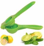 TruVeli Green Plastic Lemon Squeezer Manual Citrus Juicer