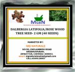 MGBN THE PATH FOR THE HEALTHIER LIFE WITH BEAUTY Dalbergia Latifolia, Rose Wood Tree Seed - 2g (40 Seeds)