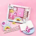 Enorme Unicorn All in One stationery Set with Diary, Pencils, Erasers and Sharpener