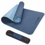 Joyfit Yoga Mat-Non Slip 8mm Extra Thick, Blue, 1 Pc