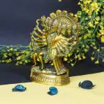 ARTVARKO Brass Kali Mata Murti - 4.5 x 6 inch