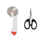 FIRST FRONT Stainless Steel Apex Pizza Cutter With Kitchen , Multipurpose Use Mini Scissor and (Multicolour, Pack of 2)