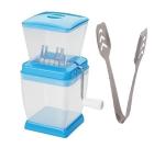 URBAN BUY Vegetables Plastic Onion Chopper With Stainless Steel Momo Tongs & Multicolour, (Pack of 2)