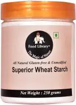 Food Library The Magic of Nature Superior Wheat Starch Powder, 250 G (Pack Of 1)