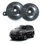 Oshotto FK-L90 electromagnetic 12V Disc Horn For Toyota Fortuner (Set of 2, Black)