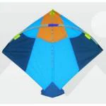 MDKites Square Ponia Kite (10, Blue)