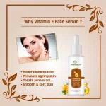 Earth Science Ayurveda Vitamin E Face Serum with Hyaluronic Acid for Glowing & Clear Skin (30 ml) | Face Serum | Face Care |