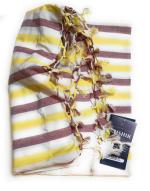 SHISHIR Bhagalpuri Fine Dal Andi Cotton Strip Single Chadar Odhne Wali for AC in Summer (Light Weight for Travelling in Train-Bus)