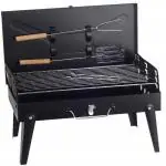 ELITEHOME BBQ Charcoal Grill, Chicken Roast Grill, Barbecue Grill for Smoking, Grilling for Picnic