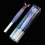 SAMVARDHAN Fountain Pen - Medium Nib I Includes 7 Ink Cartridges Calligraphy Pen, Consistent Writing, Smooth Flow Gift for Kids and adults. (Mermaid -Multi) Pack of 1pc