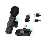 Tart Original K8 Wireless Collar Mic for Type-C Android Cell Phone,Tablets & iPhone Supported Lavalier Microphone, Noise Reduction Lapel Mike -Shoots,Youtubers...