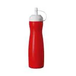 SHIVOM STEELS Plastic Tomato and Green/red Chilli Sauce Dispenser and Squeeze Bottle, 250ml, Set of 2pcs (Red/Green)