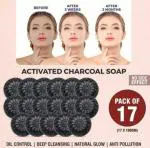 KRIHENCY COMSMOPLUS Activated Charcoal Nourishing bathing Soap - Combo pack of 17 (100 GRAM EACH)