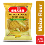 Ahaar 2Kg Maize Flour (1Kg X 2 Pack)