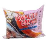 KWALITY DREAMS Ultra Soft Pillow Set of 2 Standard Pillows Extra Fluffy Microfiber Pillows for Sleeping Comfortable Sleep (Queen Size, 17inch*27inch, White) -2 Piece