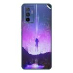 GADGETSWRAP Printed Vinyl Skin Sticker for Vivo 23e (5G) - Man Soul Abstract