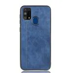 EXCLESIOR Samsung Galaxy M31 Blue Shockproof, Solid Grip, PU leather Back Cover