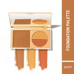 MyGlamm Total Makeover FF Cream Foundation Palette-Dusky-5gm