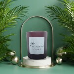 The Frosted Candle - Premium Scented Candle [Rosewood Reverie] [Soy Wax] | 150 g | 30+ hours