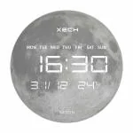 Xech Digital Wall Clock for Living Room, Home Stylish Decorative Designer LED Clock (Mars)