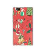 Casotec Santa DesignPrinted Silicon Soft TPU Back Case Cover for Lava V2s