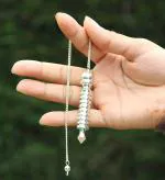 Jet International 6 Isis Silver Dowsing Healing Pendulum