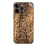GADGETSWRAP Printed Vinyl Skin Sticker for iPhone 15 Pro - Rich Amber