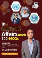 500+ MCQ's Current Affairs Book September 2022 By Dr. Gaurav Garg (English Edition)_StudyIQ Education Private Limited
