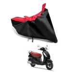 AASHTIK MART New Suzuki Access 125 Universal Motorcycle Bike/Scooty Two Wheeler Safety Full Body Cover Suzuki Access 125 Red Black Colour KK-446