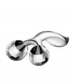 ShopiMoz 3d Roller Facial Massager - Micro Current Facial Massage Face Lifter, Facial Lifting Tool, Firming Beauty Massage Body Massager (Silver)