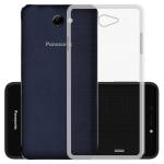 Casotec Soft TPU Back Case Cover for Panasonic P71 - Clear