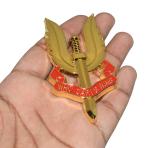 Incognito - Ready for War: Who Dares Wins Emblem Sticker for All Cars, Bikes, Metal (Gold)