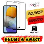 aadia ADVANCED HD+ EDGE TO EDGE TEMPERED SCREEN GUARD PROTECTOR FOR REDMI 9i SPORT (PACK OF 2)