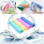 DAIDSUKE Magic Towel Reusable Absorbent Water for Kitchen Cleaning Car Cleaning, Unique Living Towel, Super Absorbent, Chamois Leather Wipes Wet and Dry PVA Fibers Cloth