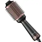 Roboson Professional Volumizer Hair Dryer, 1200 Watts Hot Air Brush, One Step Styler for Women with 3 Temperature & 2 Speed Settings, 3 in 1 Blow dryer, Straightener and Curler (1 Year Warranty)