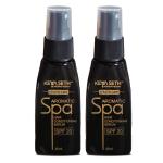 Keya Seth Aromatherapy Keratin Care Hair Conditioning Serum SPF 20 After Straightening & Smoothening | Men & Women | 42ml | Pack of 2
