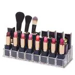 Birud Lipstick Organizer Holder Display Stand Case Makeup Cosmetic Storage Box Tray 24 Grid