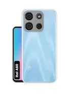 Coverage Rubber Back Cover for itel A662L / itel_ A60 - Transparent