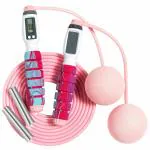 Slovic Skipping Rope For Men & Women | Skipping Rope with Digital Counter & Switchable Cordless