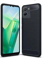 COVERBLACK Silicon Back Cover Compatible model for Vivo V2225 / Y56 5G - Black