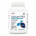GNC Calcium Plus With Magnesium & Vitamin D3 | Strengthens Bones | Supports Strong Teeth | Promotes Healthy Muscle Contraction | Formulated in USA | 1000mg Per Serving | 60 Capsules