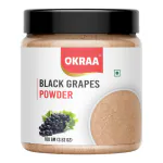 OKRAA Black Grape Powder for Spray Dried - 100 GM / Pure And Natural ( Grapefruit Juice )