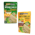 Foodstrukk Oats Chilla Mix and Whole Moong Chilla Mix Pack of 2