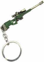 Blue Aura Shibu Green Steel Pubg Awm Sniper Devil Matt Skin Weapon Gun Key Chain