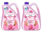 WATERFLIP Rose Hand wash Liquid Soap ,10 L, Kill 99.9% Germ Protection ,Goodness of Rose ,Ph Balanced ,Disinfectant Moisturizing and Nourishes Skin Hand wash Liquid Soap , Hand wash Refill Pack - 10 Liter Hand Wash can ( 10 L )